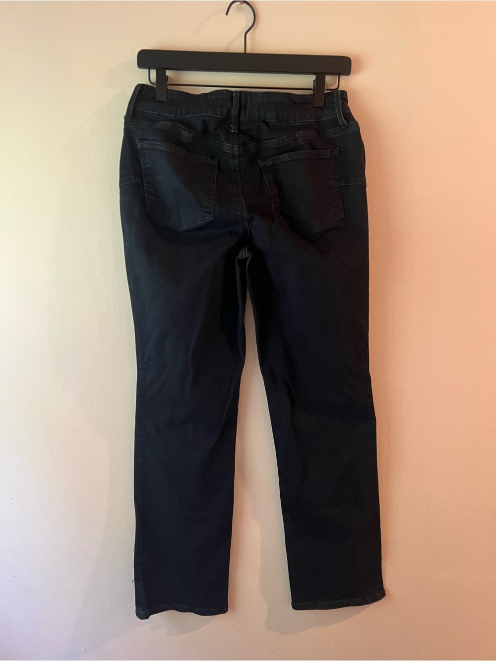 NYDJ Women's Straight-Leg Jeans in Dark Blue - Picture 4 of 4